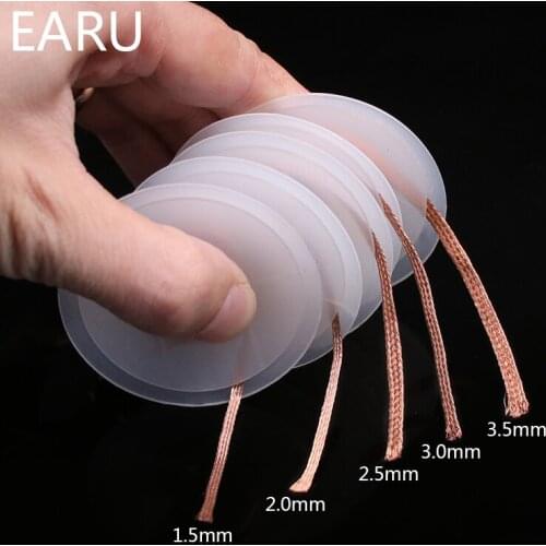 1pc Desoldering Braid Solder Remover Wick Wire 1.5mm 2mm 2.5mm 3mm 3.5mm 1.5M Length Weld Cord Flux Sucker Cable for BGA SMT
