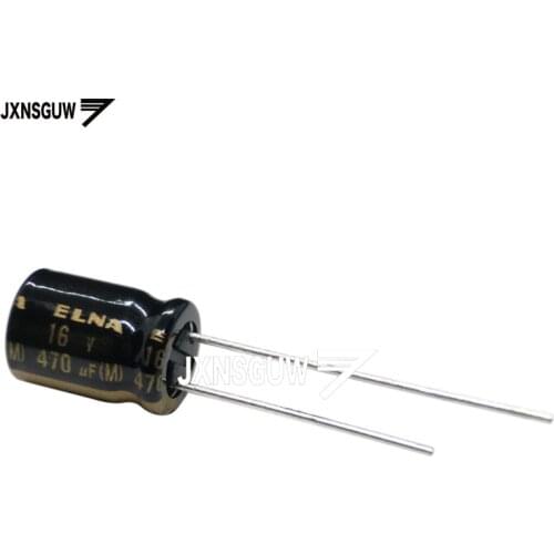 20PCS Original ELNA RA3 16V470UF 8X11.5MM audio Aluminum electrolytic capacitor 470uF/16V 85 degrees 16v 470uF