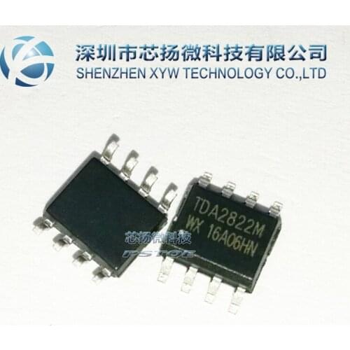 PSTQE NEW TDA2822M SOP8 TDA2822 SOP SMD IC free shipping