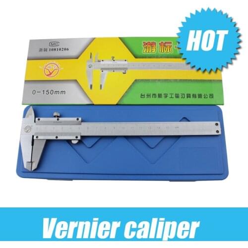 Vernier caliper manual measurement tools 0-150mm range 0.1mm precision Hardware Tools / Jewelry Tools Measuring Tools goldsmith