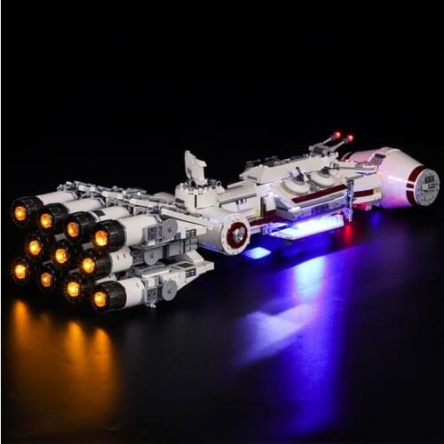 Led Lighting Kit for Wars Tantive IV Light Set Compatible 75244(Not Include the Lego Set)