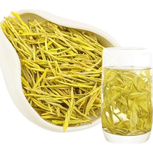 2021 Spring Anji Bai Cha Golden Buds 6A Chinese An Ji Wthie Cha for Lose Weight Tea Green Health Care Loss Slimming Tea