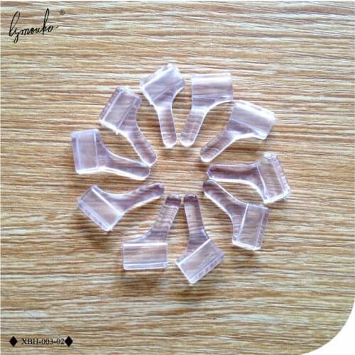 Lymouko 5Pairs/Lot Outdoor Sports Silicone Soft Translucent Ear Hooks for Glasses Anti Slip Temple Holder Comfortable Ear Tip