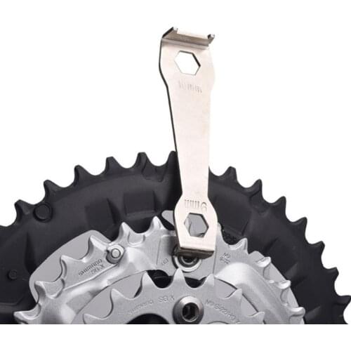 1 Pcs Mini Steel Bike Crankset Bolt Fixed Wrench Bicycle Repair Tool Bicycle Sprocket Wheel Removal Tools
