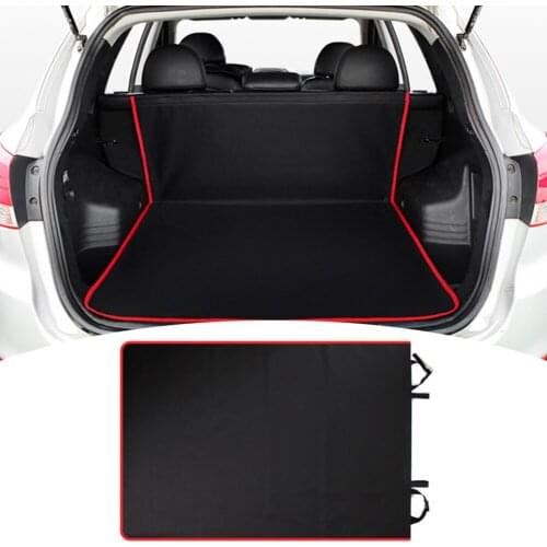 100*140cm Car Trunk Pad Car Leather Tail Box Pad Oxford Cloth Car Trunk Mat Car Waterproof Trunk Mat