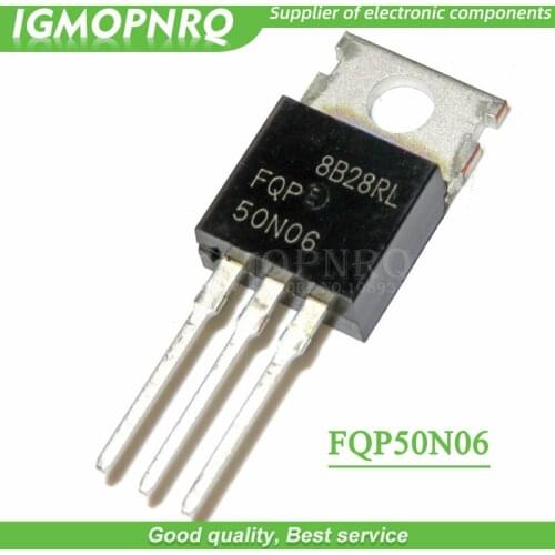 100PCS FQP50N06 TO220 50N06 TO-220 New