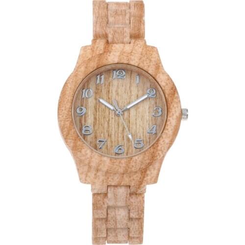 Wooden Watch Men erkek kol saati Luxury Stylish Wood Timepieces Chronograph Military Quartz Watches in Wood Clock relogio Reloj