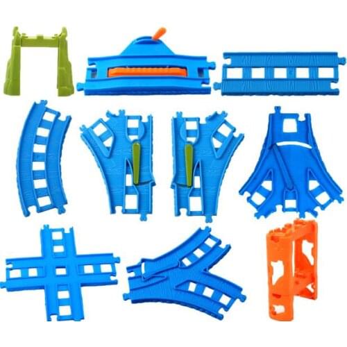 For Diecast Alloy & Electric Train scene Construction Basic Tracks Accessories Scene build General Universal Tracks Toy Trains