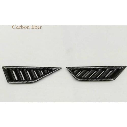 For Volkswagen VW Tiguan 2017 2018 Small Air Condition Outlet Cover Frame Panel Trims ABS Chrome Sticker Car-Styling Accessory