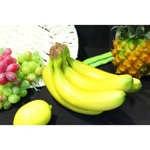 Simulation Model Of Banana False Fruit Play Toys Food Unisex Finished Goods Plastic 2021