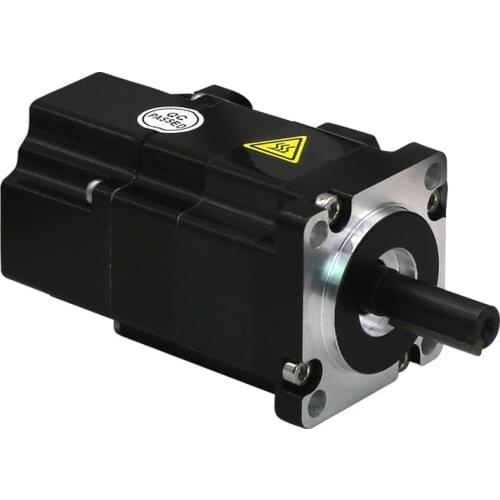 Drip-proof Nema17 24V 50w 0.16~0.56N.m 22mm 3000RPM brushless servo motor with 1024/2500 wire encoder for robot arm