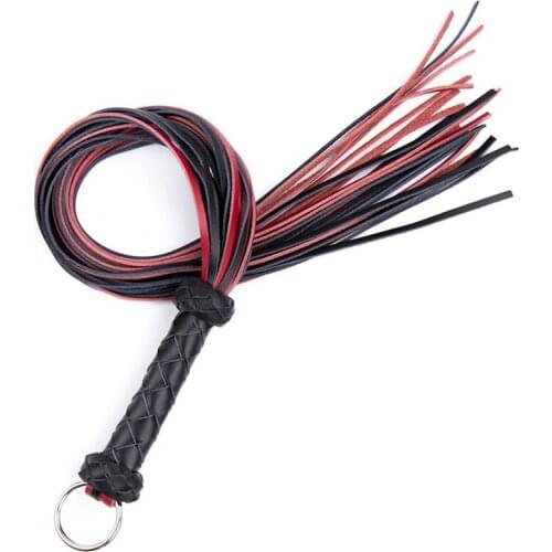 Leather BDSM Whip Spanking Slave Fetish Sex Toys For Couples Flogger Adult Games Bondage Restraints Erotic Whips Sex tool Women