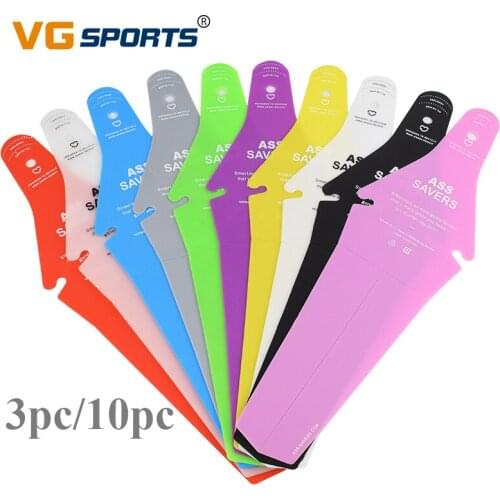 3pc 10pc MTB Road Bike Fender Saddle Mudguard Ass Removable Parts Rear Bicycle Wings Fender Mountain Bike Bicycle Accessories