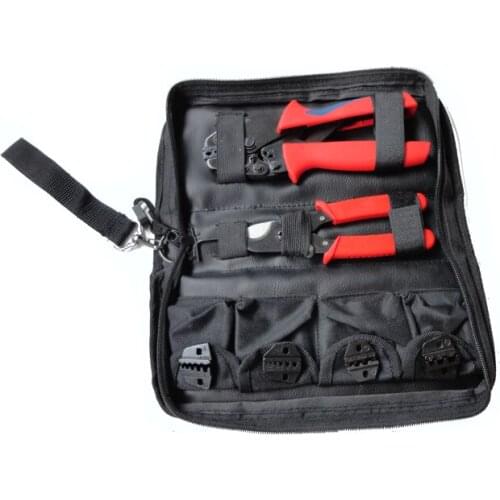L-K054YJ High quality LSD combination tool kit with cable crimper cable cutter die sets Hand tool sets