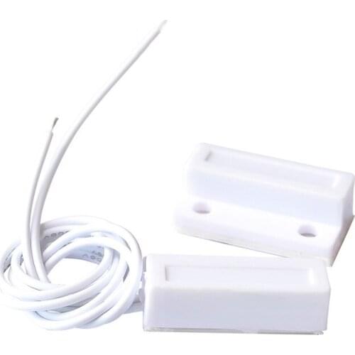 MC-38 MC38 Wired Door Window Sensor 30mm Wire Lengthen Randomly Magnetic Switch Home Alarm System for arduino