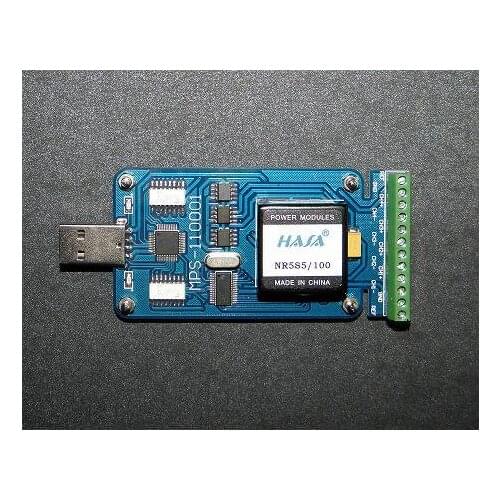 MPS-110001 Isolated 24-bit USB Data Acquisition Card Microvolt Level High Precision Weak DC Voltage Measurement