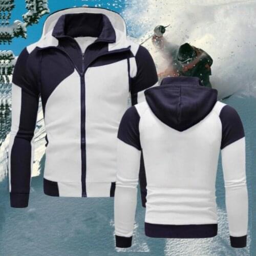 New Brand Thick Jacket Mens Winter Coat Casual Outfit Sweatshirts New Fashion Casual Cotton Male Clothing Outwear Hoodie