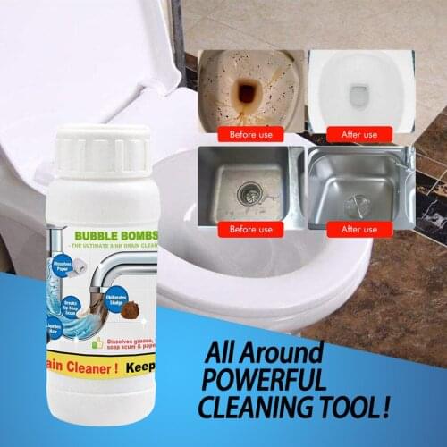 Toilet Cleaner Pipe Dredging Agent Fast Foam Washbasin Bathtub Sewer Drain And Sink Deodorant And Cleaner 100g