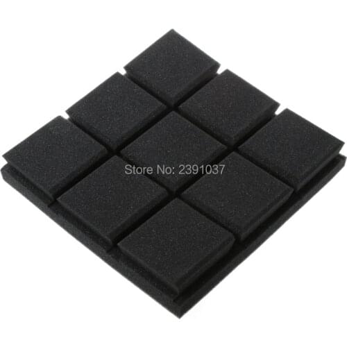 8pcs 30x30x5cm High Density acoustic foam Soundproofing Foam Studio Acoustic Sound Treatment Absorption Wedge Tile for Studio