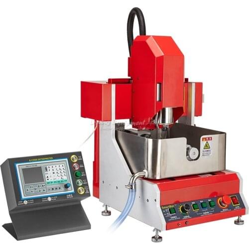 Professional LY 4 axis 2020 CNC engraving machine router for jewelry wax seal with off-line working function 800W spindle mach3