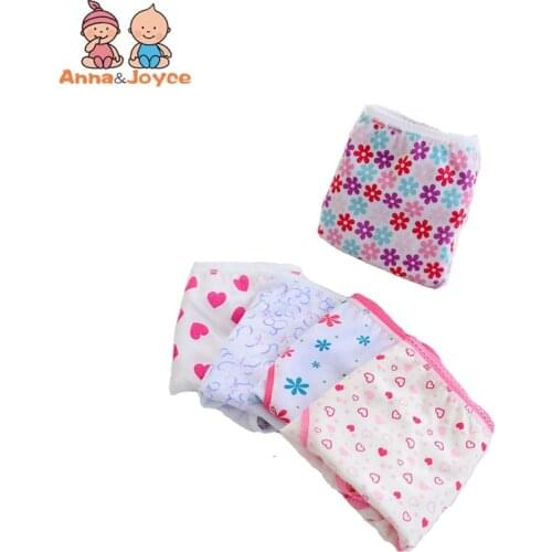 Sale 6 Pcs/lot New Candy Colors Mix Styles 100% Cotton Cartoon Print Childrens Underwear Panties for 2-12 Years Baby