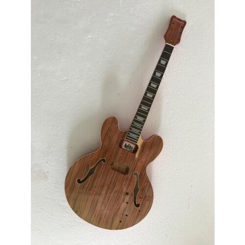 Discount DIY (Not New) Electric Guitar Jazz without Hardwares In Stock Free Shipping W845