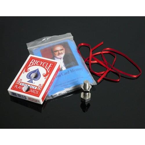 Houdini Card (Escape) Mystery Magic Tricks For Magician Choose the Signed Card Magie Close Up Ilusion Gimmick Props