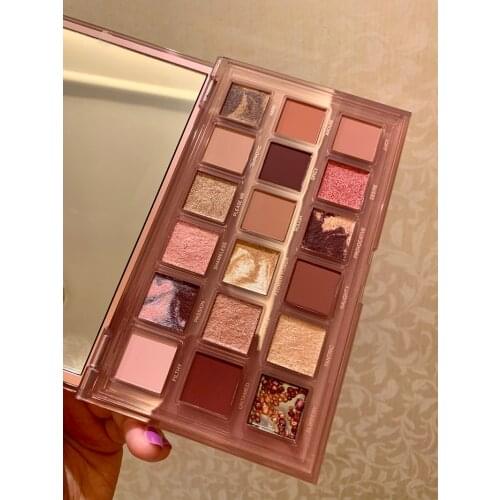 18 Colors/Set Eye Shadow Earth Color Matte Waterproof Long Lasting Pearlescent Eye Shadow Palette Makeup Cosmetic TSLM1