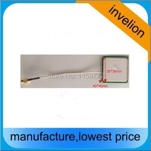 Usb desktop uhf rfid reader and writer / rfid reader writer 865-868MHz epc gen2 rfid reader antenna ceramics 2dbi built in