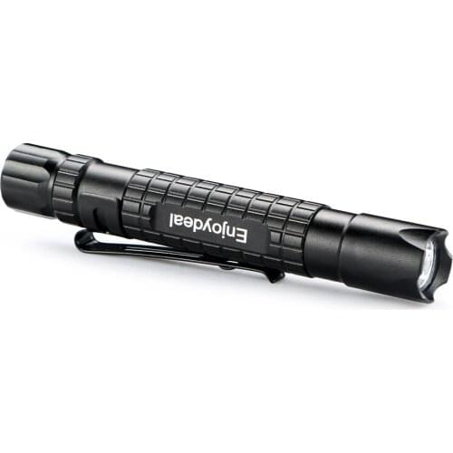Waterproof Tactical Flashlight Mini Pen Pocket Penlight XP-E R2 LED 1000LM Flashlight Torch Camping by AAA battery
