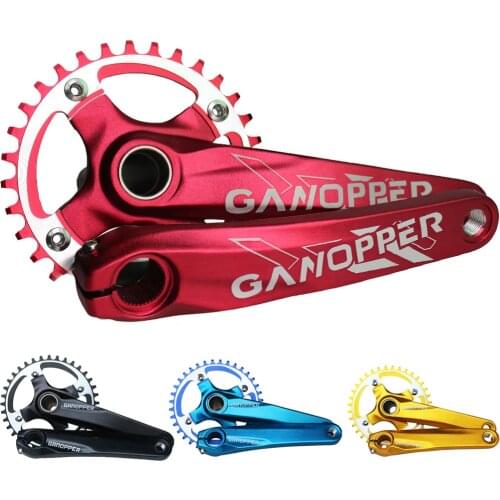 MTB Narrow Wide Gear 32T 34T 36T 38T 40T 42T 175mm Chainwheel single speed sprocket 104BCD Chainring Mountain Road Bike crankset