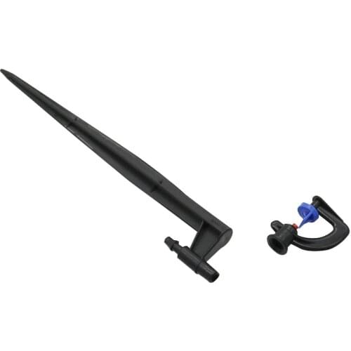 180 Degree G type Refraction Sprinkler with 19cm Bracket Holder Garden Irrigation Agriculture Lawn Greenhouse Sprinklers 1 sets