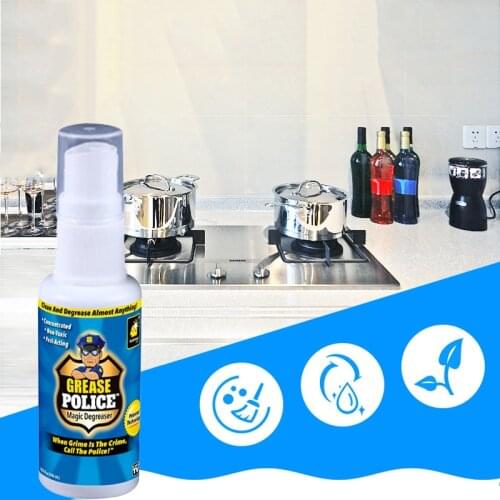 30 Ml Dilute With Water Grease Police Magic Degreaser And Cleaner Kitchen Stove Degreaser Spray Cleaner Kitchen Toilet Cleaner