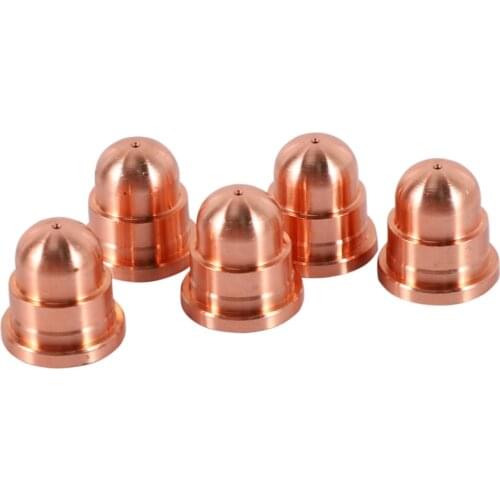 50 Pcs 45A Nozzle 220930 Nozzle for Plasma Cutting Torch Consumables Fine Cut Processes Welding & Soldering Supplies