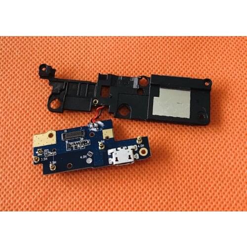 Used Original USB Plug Charge Board+Loud speaker For Oukitel U13 MTK6753 Octa Core 5.5 Inch FHD Free shipping