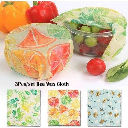 Bee Wax Cloth Fresh-Keeping Paper Fresh-Keeping Cloth Food Packaging Paper Reusable Bee Wax Cloth Fruit Storage Food Wraps