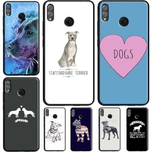 American Staffordshire Terrier Case For Huawei Honor 10i 9X 20 Pro 9 10 Lite 7X 8X 7A 7C 8A 8C V20 Y9 Y7 2019 Nova 5T