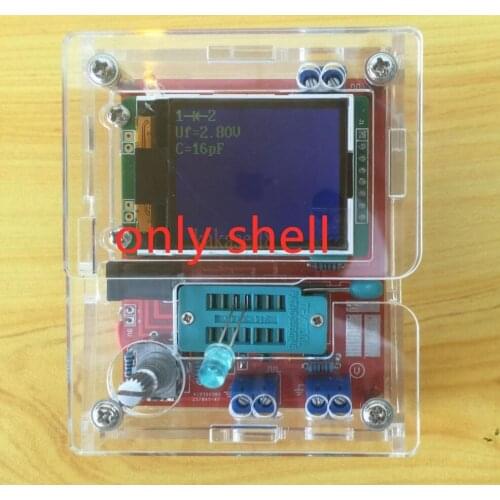 Case Shell for TFT GM328 Transistor Tester Diode LCR ESR meter PWM Square wave