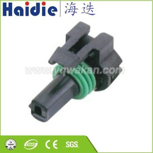 Black 1 Pin Connector Waterproof Female 12065172