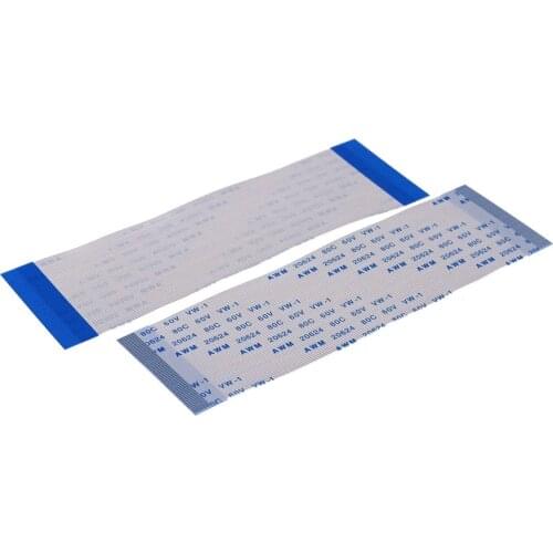 100pcs FFC FPC Flexible flat cable 60 PIN 0.5 mm pitch Same Sides Length 60 mm 80 100 120 150 200 250 300 400 500 mm ZIF