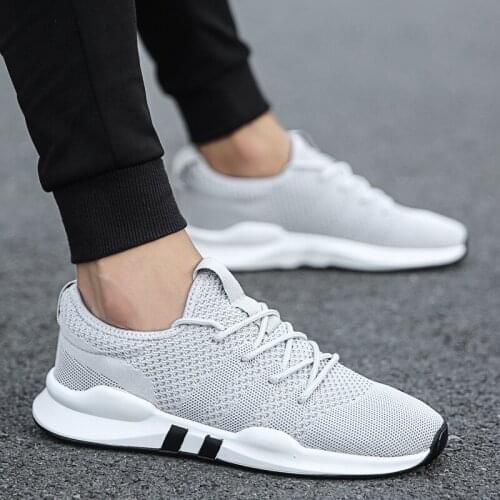 Men Casual Shoes Men Sneakers Brand Men Shoes Male Mesh Flats Loafers Slip On Big Size Breathable Spring Autumn