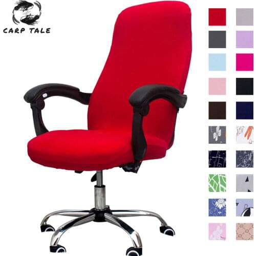New Office Rotating Computer Chair Covers Elastic Chair Cover Anti-dirty Removable Lift Chair Cover for Meeting Room Seat Cover