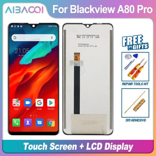 New Original Touch Screen+LCD Display+Frame Assembly Replacement For Blackview A10/A20/A20 Pro/A30/A60/A60 Pro/A80/A80 Pro Phone
