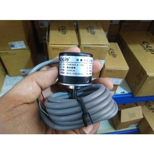 Brand new original authentic C-Lin CHB38S-E-100 voltage pulse output rotary encoder DC5V--24V line length 2 meters