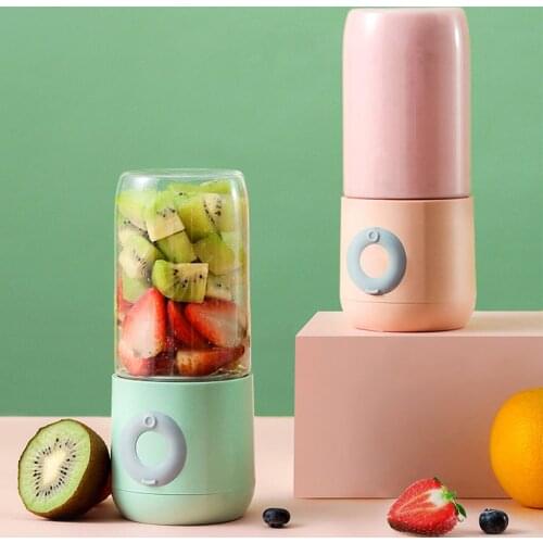 Portable Blender Electric USB Mixer Juicer Machine 500ml Mini Food Smoothie Processor Hand held Personal Fruit Squeezer Juicer