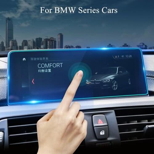 Tempered Glass Car Navigation Screen Protector Film GPS HD Anti-scratch Sticker For BMW 1 - 7 Series X1 X3 X5 X6 3GT 5GT G38