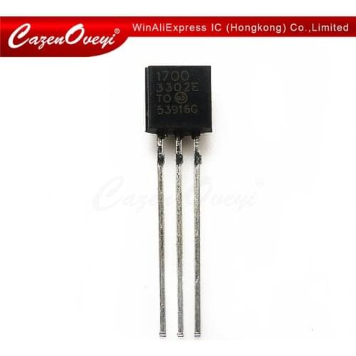 10pcs/lot MCP1700-3302E/TO MCP1700 TO-92 In Stock
