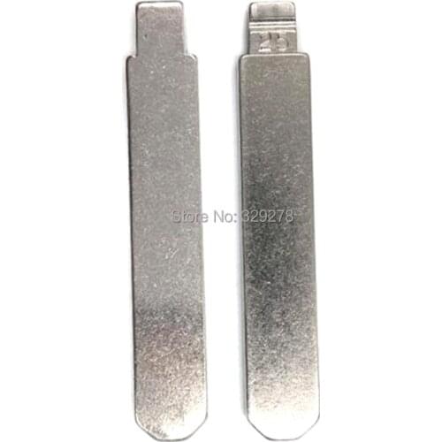 10pcs/lot Metal Blank Uncut Flip KD Remote Key Blade Type #25 for All New Honda Accord Fit Odyssey NO.25 blade