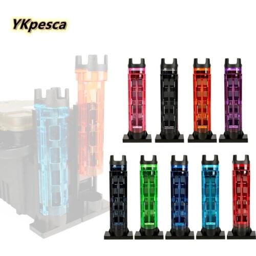 2pcs/Set Rod Holder Fishing Rod Inserting Rod Frame Support DIY Individual Top Fishing Tackle Fishing Box Accessories