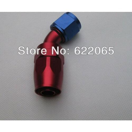 45Degree AN8 Reusable Swivel Hose Ends,High Quality Oilcooler hose ends Fitting